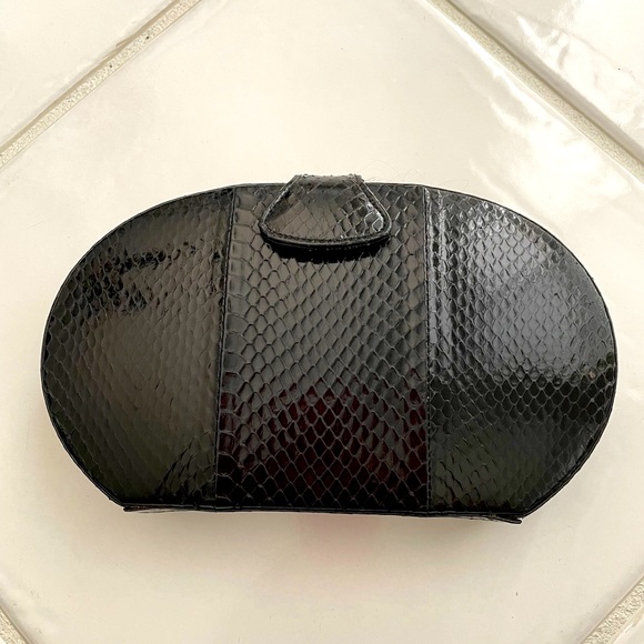 Mita Black Evening Bag - Picture 1 of 6
